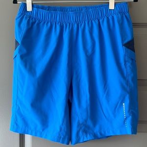 Peter Millar Blue Athletic Lined Shorts Medium